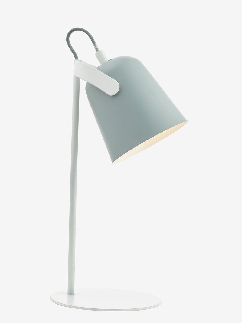 Dar Lighting Effie table lamp grey adjustable head - British product