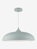 Dar Lighting grey pendant ceiling light 45cm (British brand)