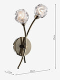 Dar Lighting Brass Seattle wall light (British brand)