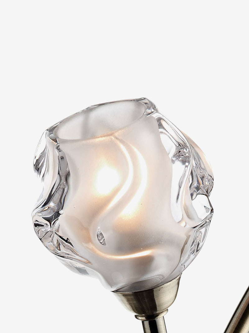 Dar Lighting Brass Seattle wall light (British brand)