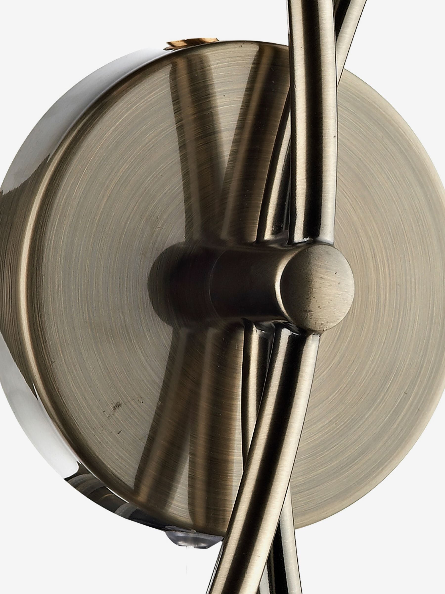 Dar Lighting Brass Seattle wall light (British brand)
