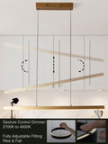 Searchlight Gold Stella gesture control bar pendant light - British product