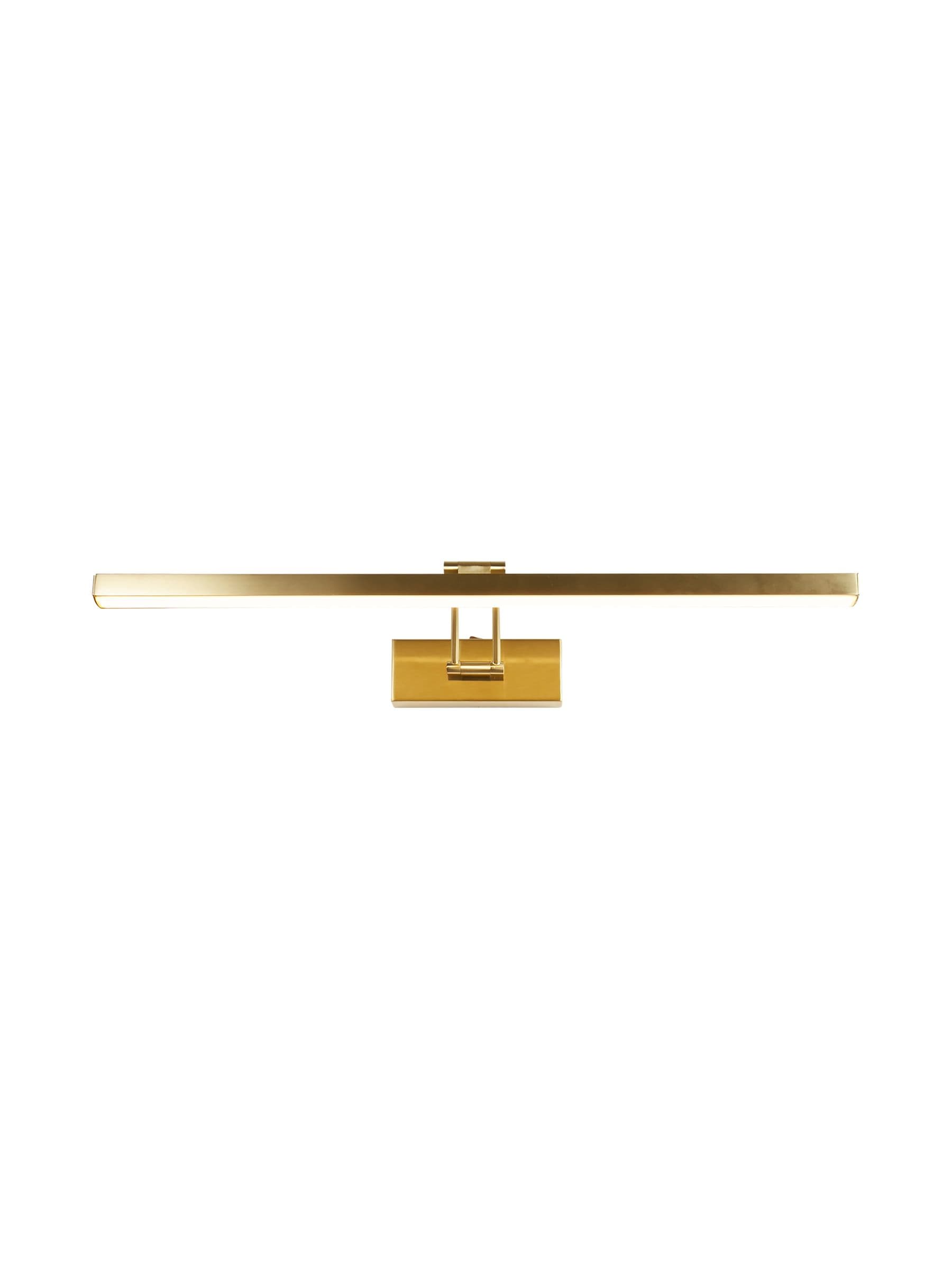 Searchlight satin brass picture light 60cm - British product