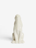 White ceramic hare ornament 25cm, imported from the UK