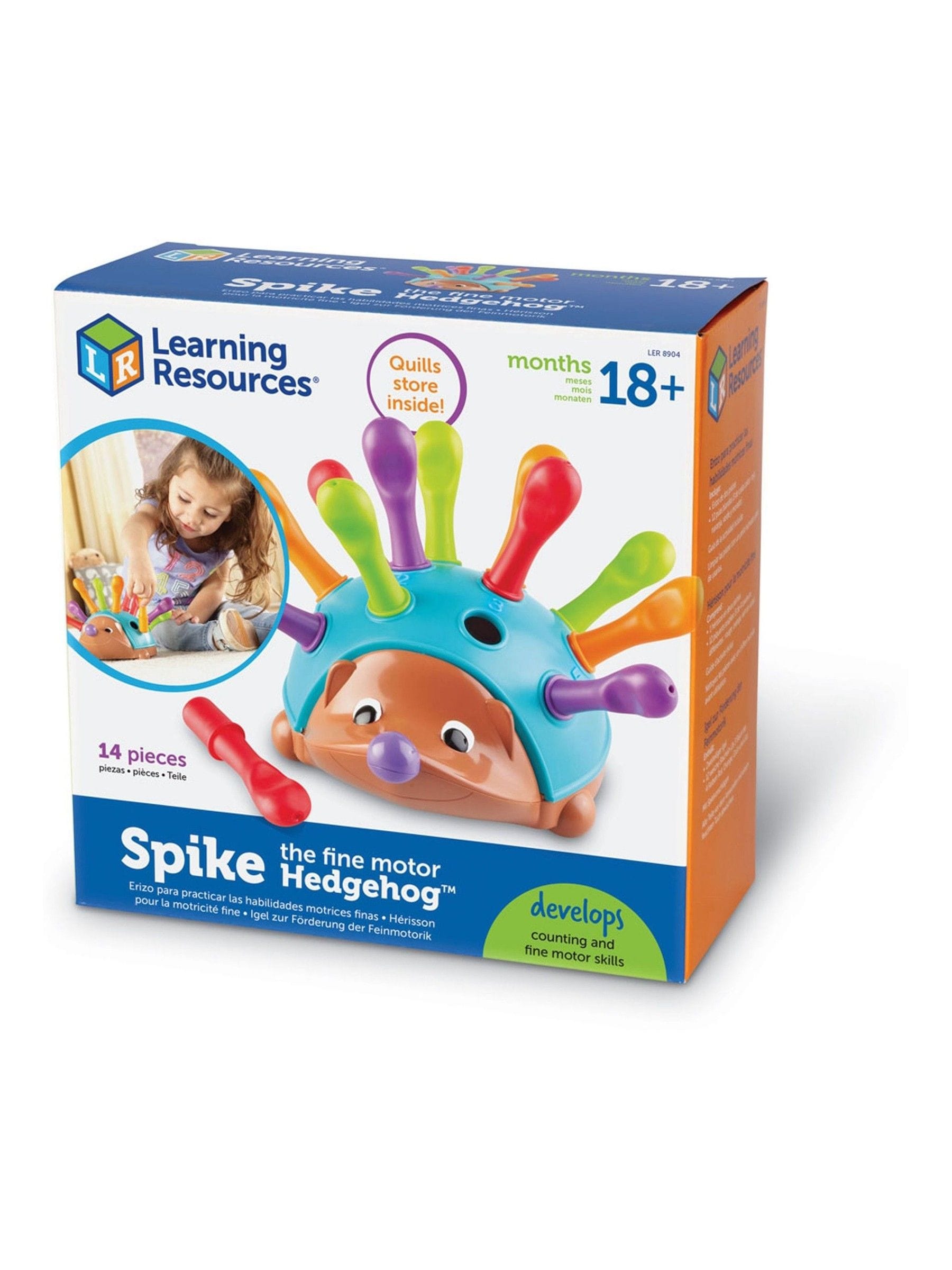 Learning Resources Spike the Fine Motor Hedgehog toy - British product