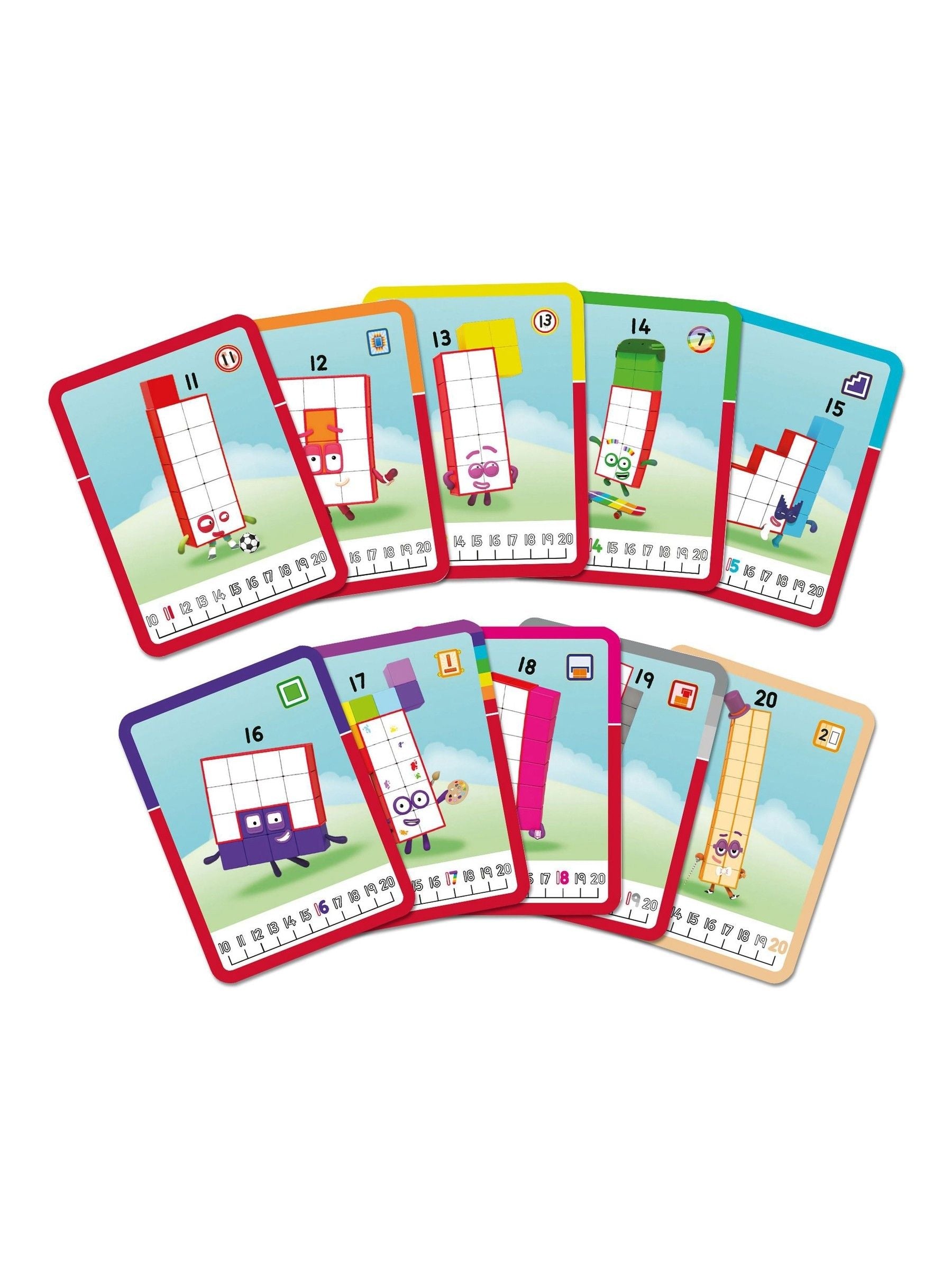 Learning Resources MathLink Cubes Numberblocks 11-20 Activity Set - British product