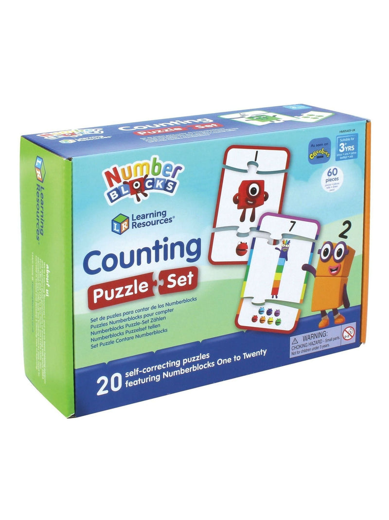 Learning Resources Numberblocks Counting Puzzle Set, imported from the UK