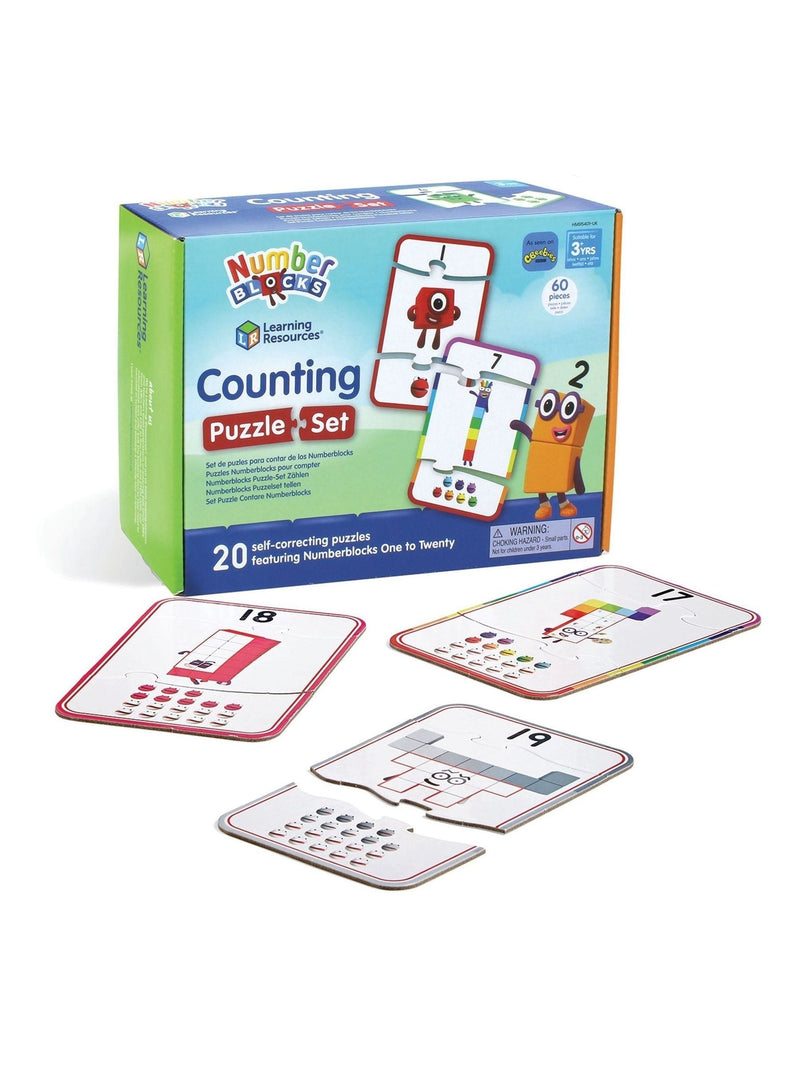 Learning Resources Numberblocks Counting Puzzle Set, imported from the UK