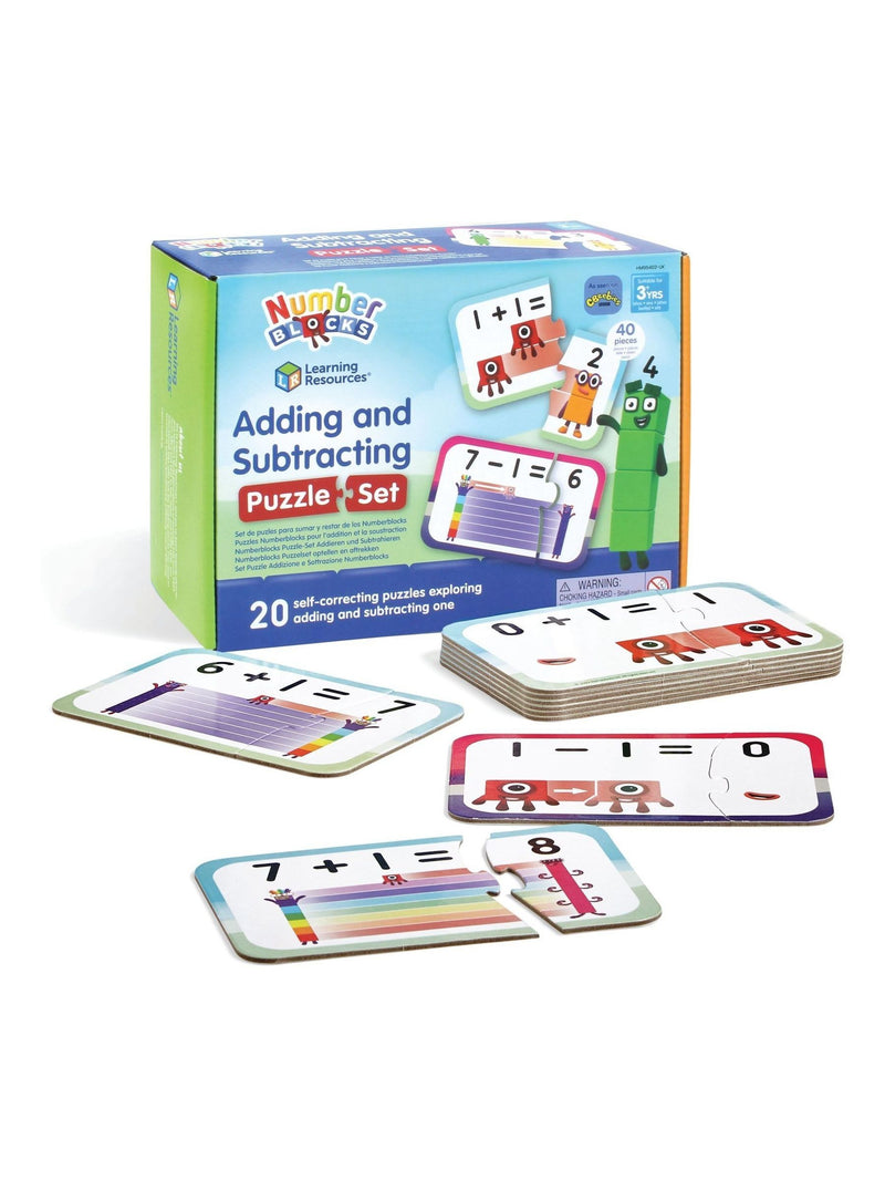 Learning Resources Numberblocks adding subtracting puzzle set, UK version