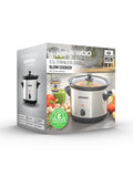 Daewoo stainless slow cooker 3.5L, UK version