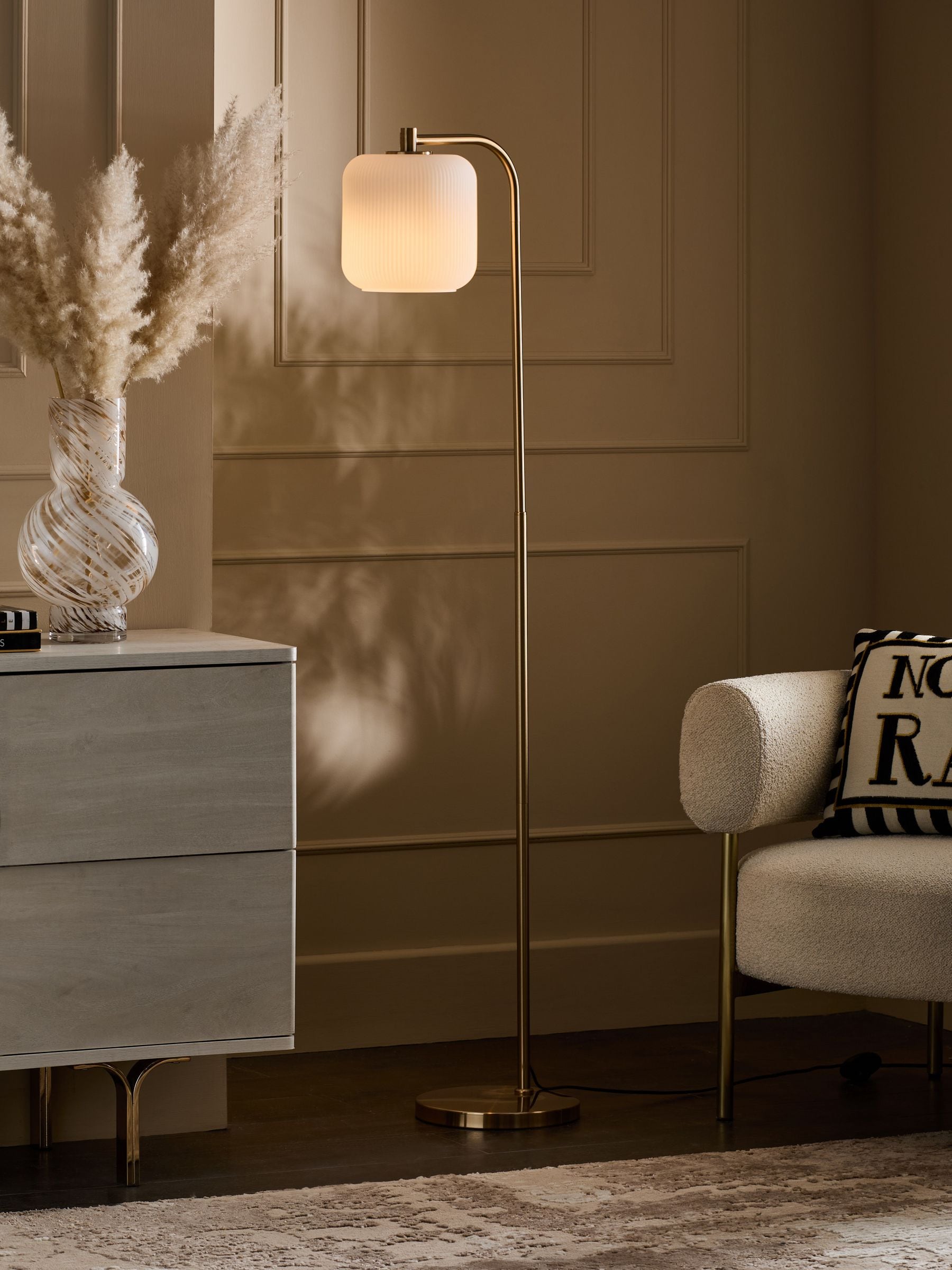 Brass Ryker Floor Lamp