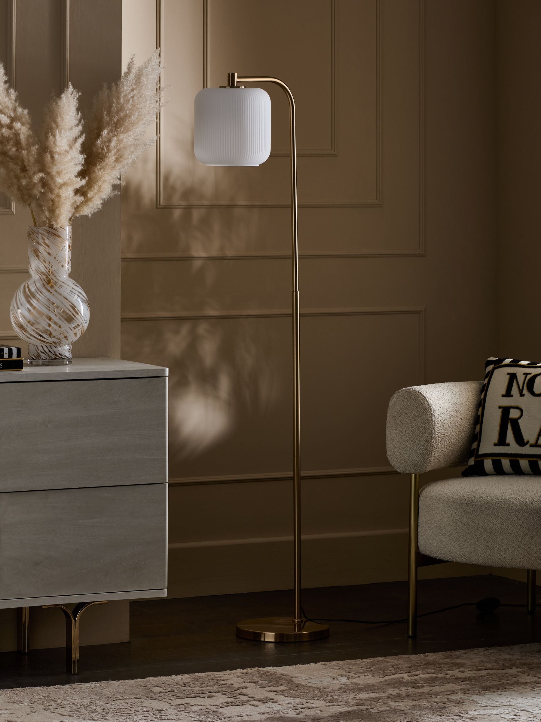 Brass Ryker Floor Lamp