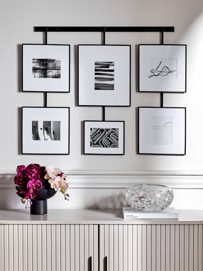 Next Black Metal Gallery Wall Collage Photo Frame Set - 6 x 7x5 Inch Frames- Buy online at McGrocer