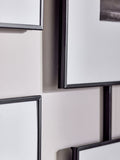 Black gallery wall collage 6 frame set 7x5 inch, imported from the UK
