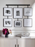Black gallery wall collage 6 frame set 7x5 inch, imported from the UK