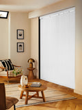 Sether white blackout vertical blinds made to measure, UK version