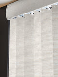 Sether cream blackout vertical blind, made to measure, imported from the UK