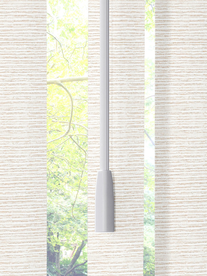 Sether cream blackout vertical blind, made to measure, imported from the UK