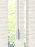 Sether cream blackout vertical blind, made to measure, imported from the UK