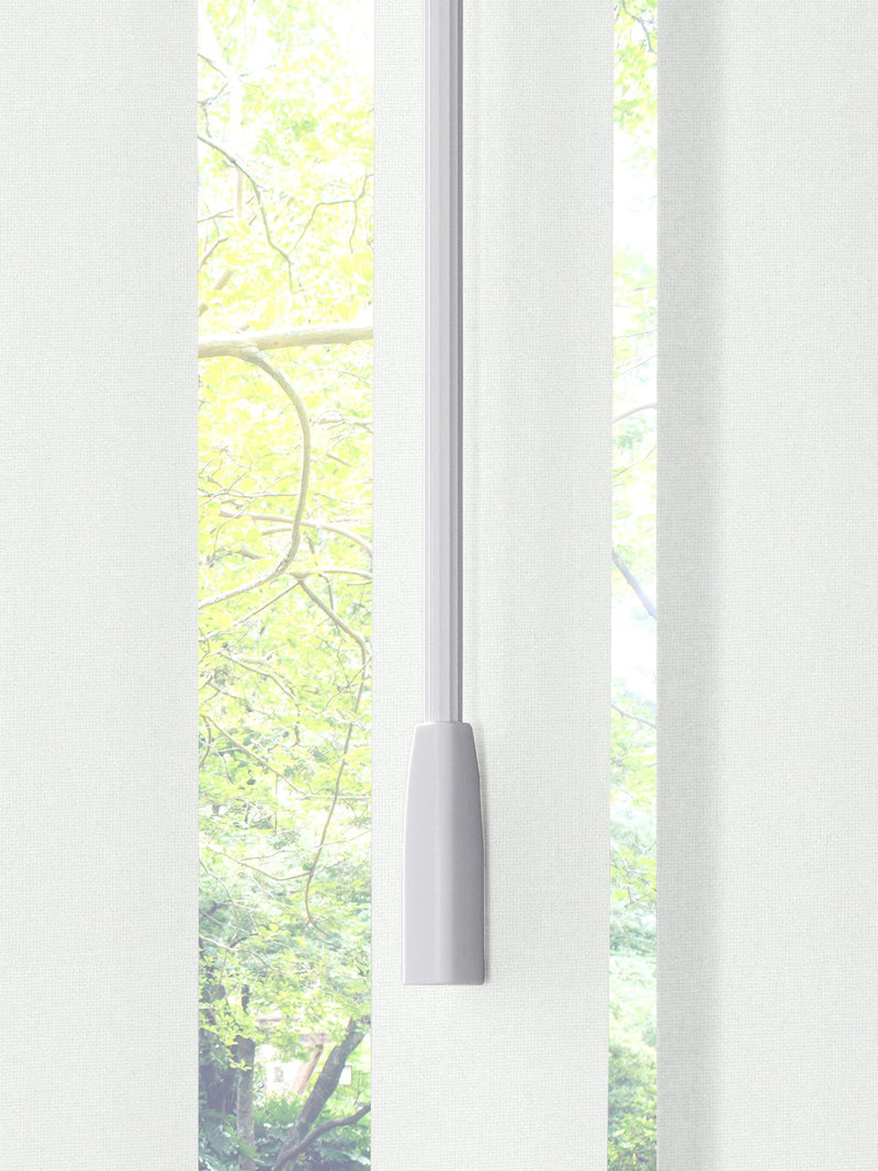 Bel white blackout vertical blind, UK version
