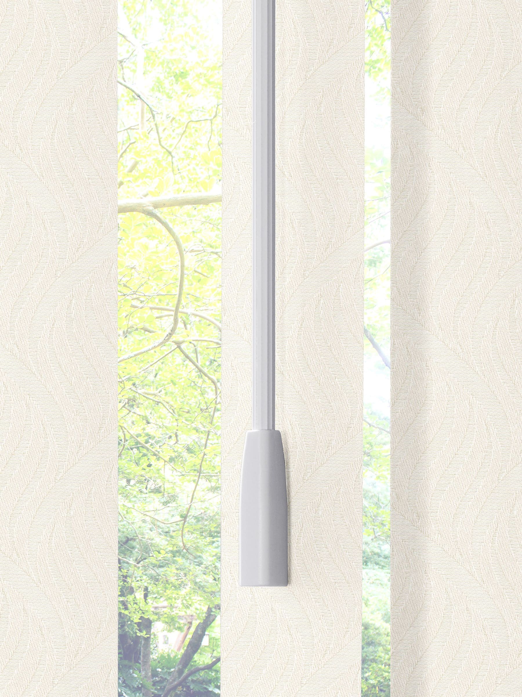 Krug cream made to measure vertical blinds, imported from the UK