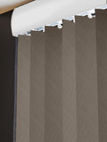 Natural Krug made to measure vertical blind (British brand)