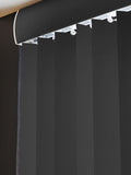 Leo black vertical blinds made to measure, UK version