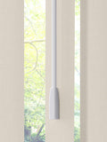 Cream Leo vertical blinds made to measure - British product