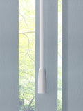 Qiz grey vertical blinds made to measure - British product
