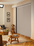 Natural Leo vertical blinds made to measure - British product