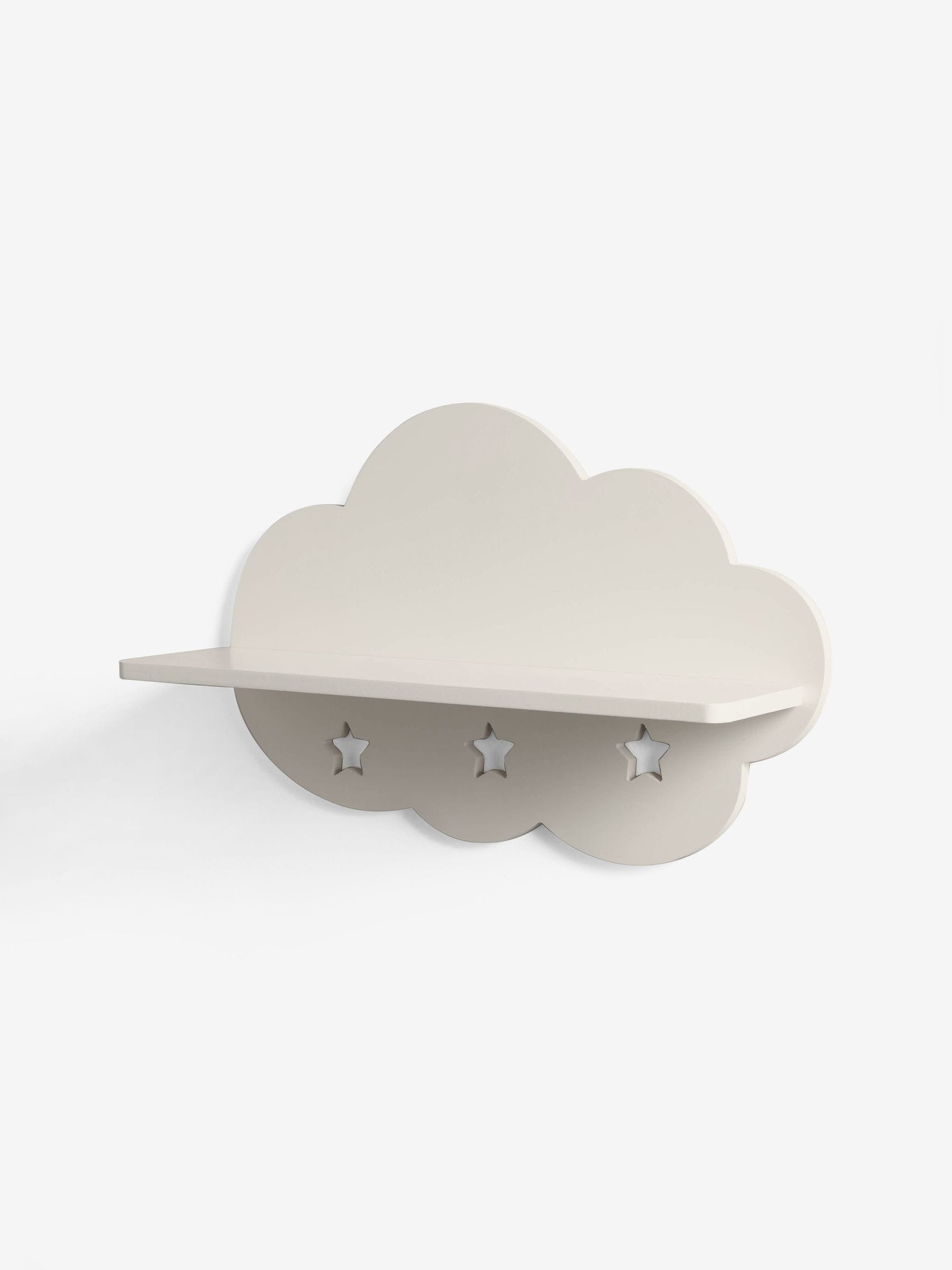 Jojo Maman Bébé white cloud wall shelf, UK version