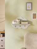 Jojo Maman Bébé white cloud wall shelf, UK version
