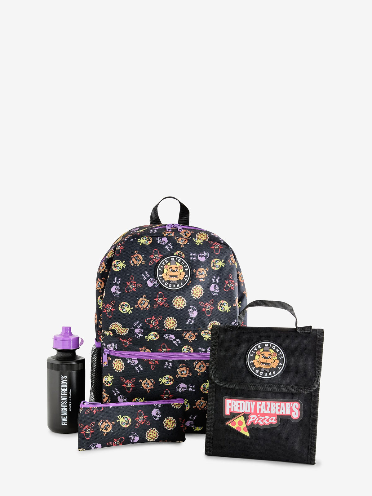 Vanilla Underground FNAF 4-piece backpack set, UK version