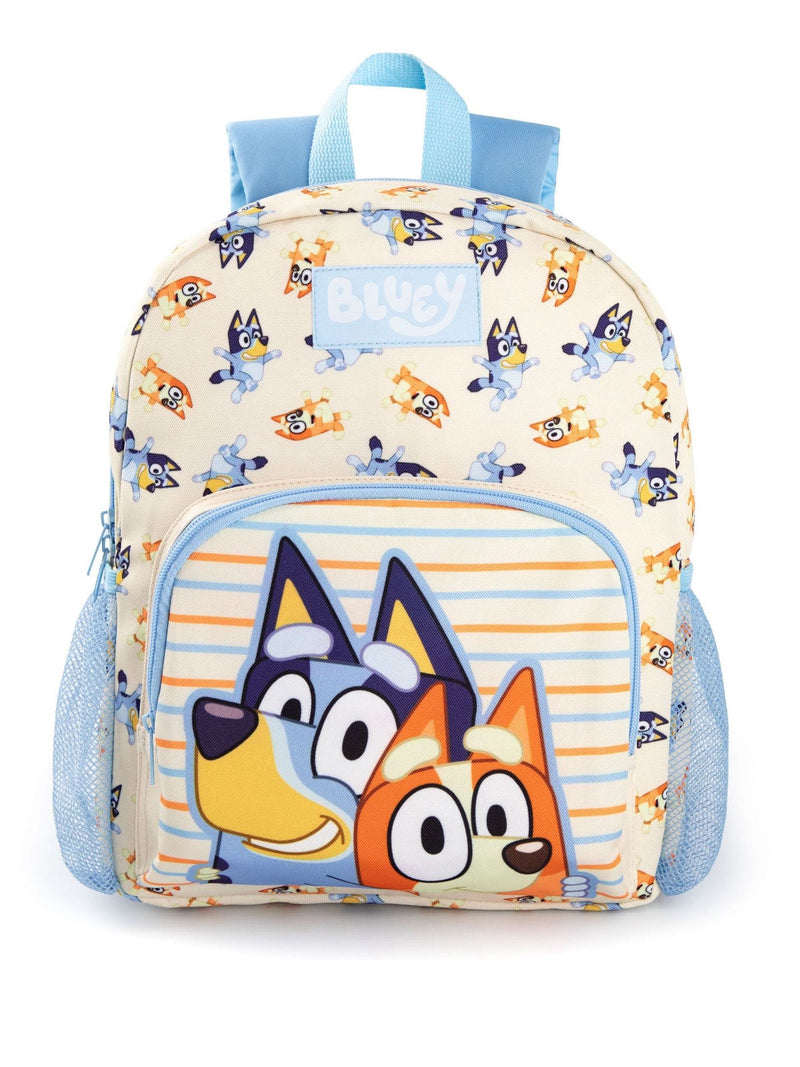 Vanilla Underground White Bluey kids backpack, imported from the UK