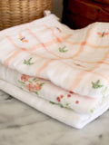 aden + anais pink country floral washcloth 3-pack (British brand)