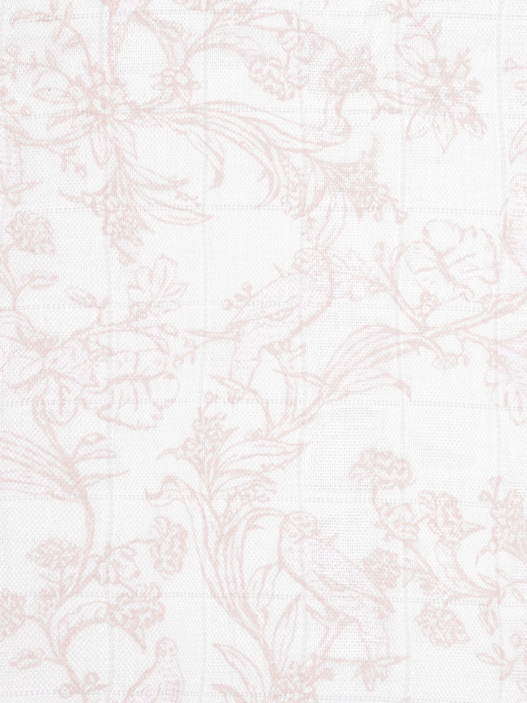 aden + anais baby muslin blankets pink floral print 3 pack, imported from the UK