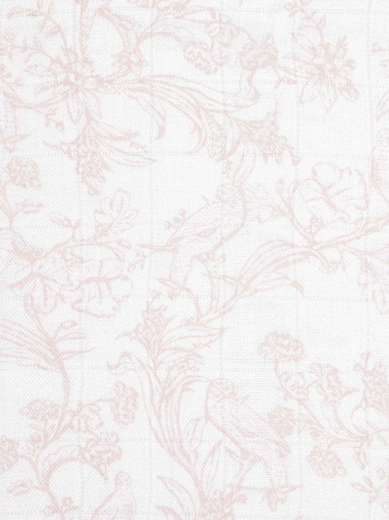 aden + anais baby muslin blankets pink floral print 3 pack, imported from the UK
