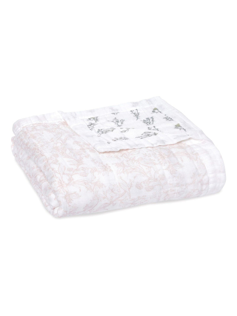 aden + anais pink dream cotton muslin blanket - British product