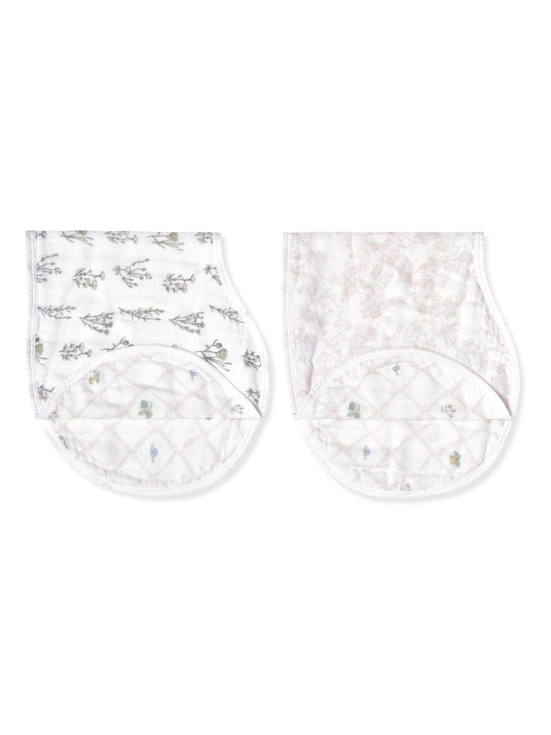 aden + anais Pink Burpy bibs 2-Pack (British brand)