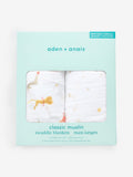 aden + anais White Essentials muslin blankets 2 pack - British product