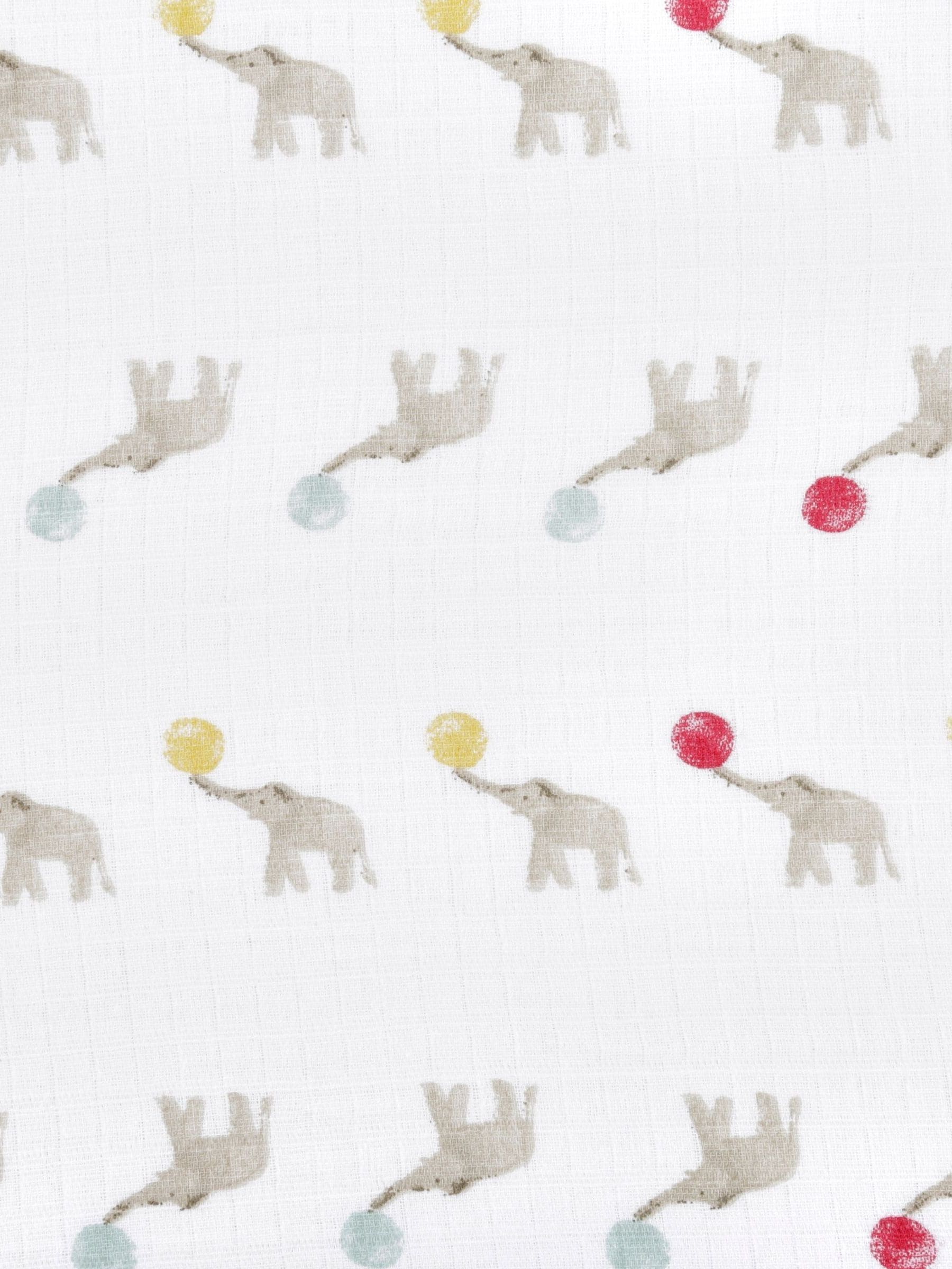 aden + anais muslin blankets Elephant Circus 4 pack, UK version