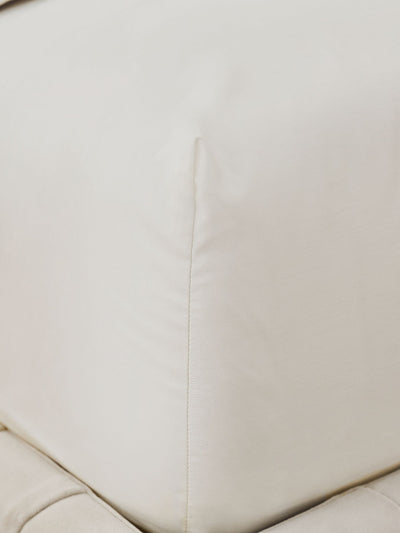 Drap-housse de lit extensible extra profond en satin de coton Luxe 600 fils Ivory Collection Next - Achetez en ligne sur McGrocer