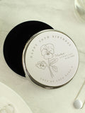 PMC trinket box with February violet design, UK version
