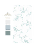 Shabby Chic Duck Egg Butterflies wallpaper 10m roll, imported from the UK