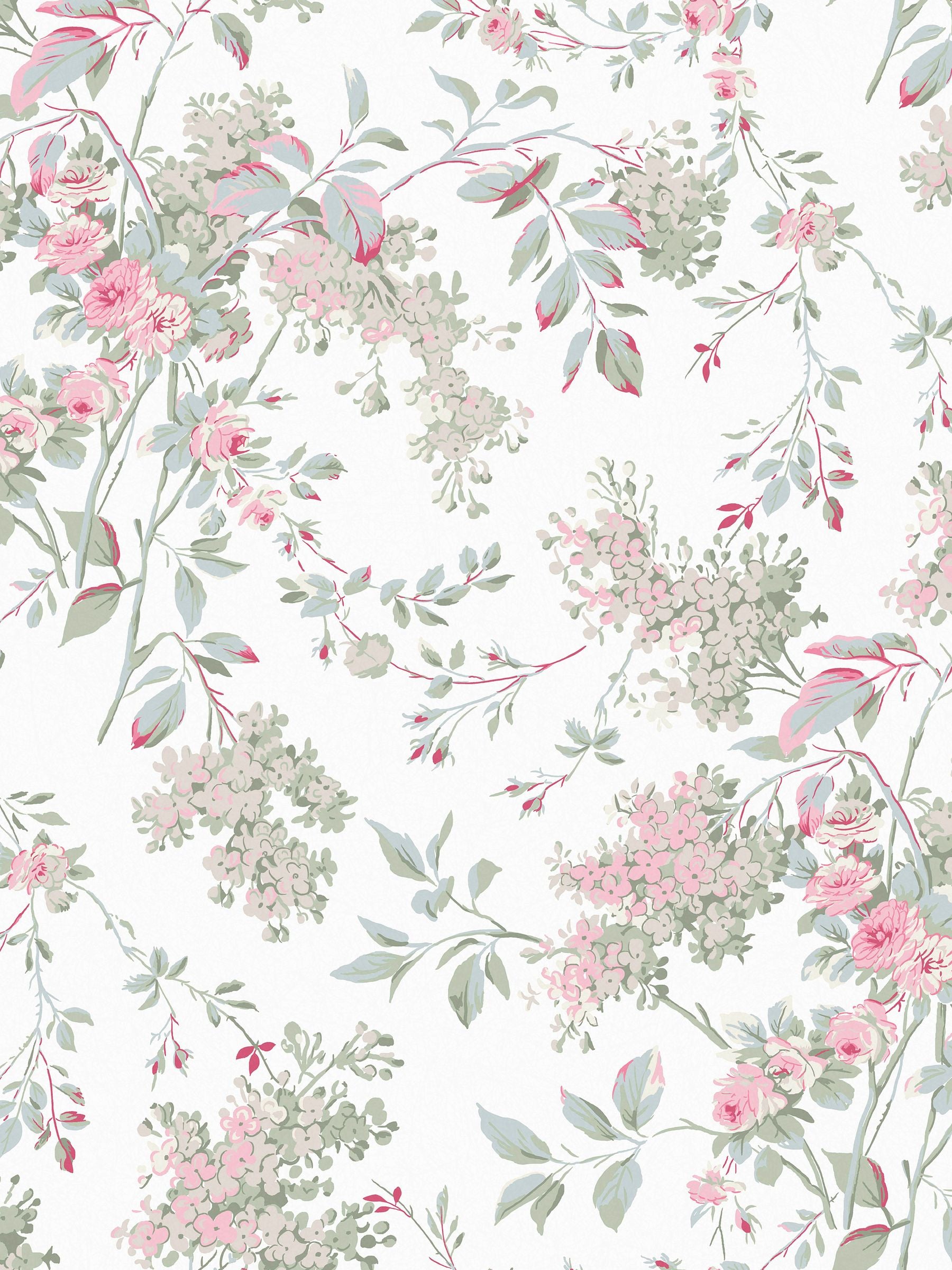 Shabby Chic by Rachel Ashwell® Fresh White Chelsea 10M Wallpaper