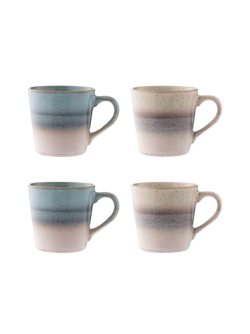Mason Cash Blue set of 4 mugs 400ml, imported from the UK