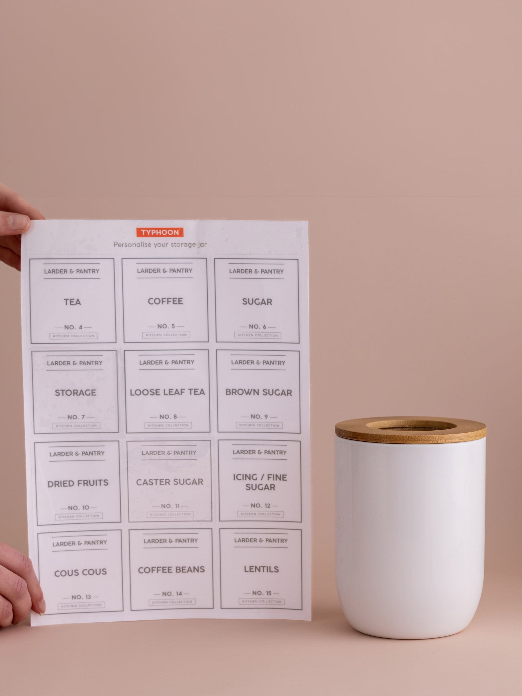 Typhoon White Eden Bread Bin (British brand)