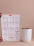 Typhoon White Eden Bread Bin (British brand)