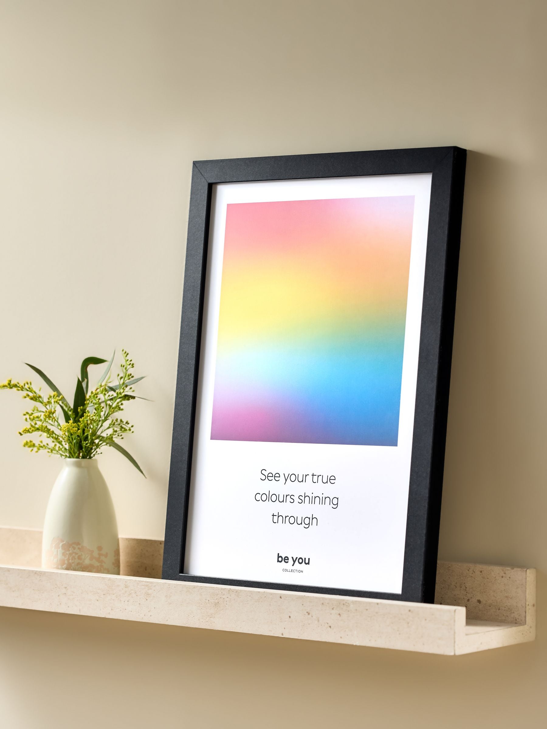 PMC Be You with Pride framed print, UK version