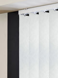 Aver white vertical blinds made to measure, UK version